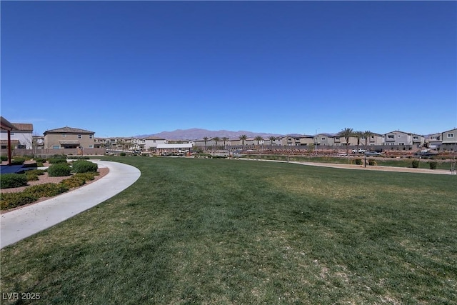 1113 Fragrant Cactus Ct, North Las Vegas, NV 89031 - view of green lawn featuring a residential view