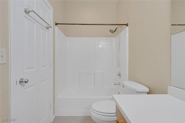 4713 Guma Way N, Las Vegas, NV 89031 - bathroom with vanity, shower / bathtub combination, and tile patterned flooring