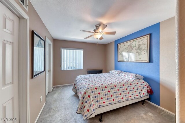 8914 Termoli St, Las Vegas, NV 89123 - bedroom featuring carpet and ceiling fan