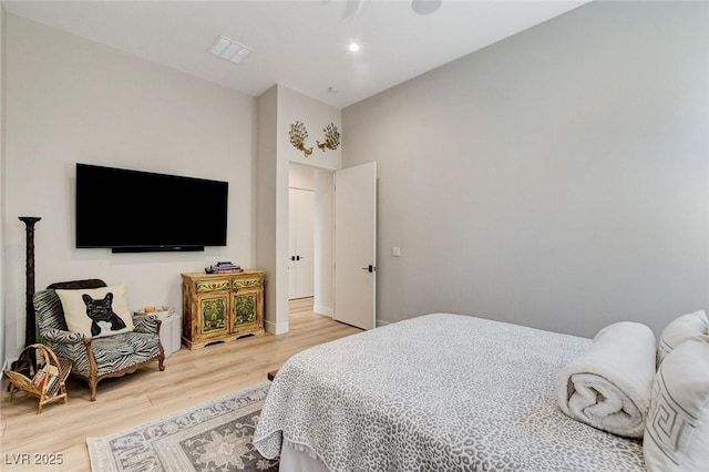 527 Serenity Point Dr, Henderson, NV 89012 - bedroom featuring light wood-style floors and baseboards