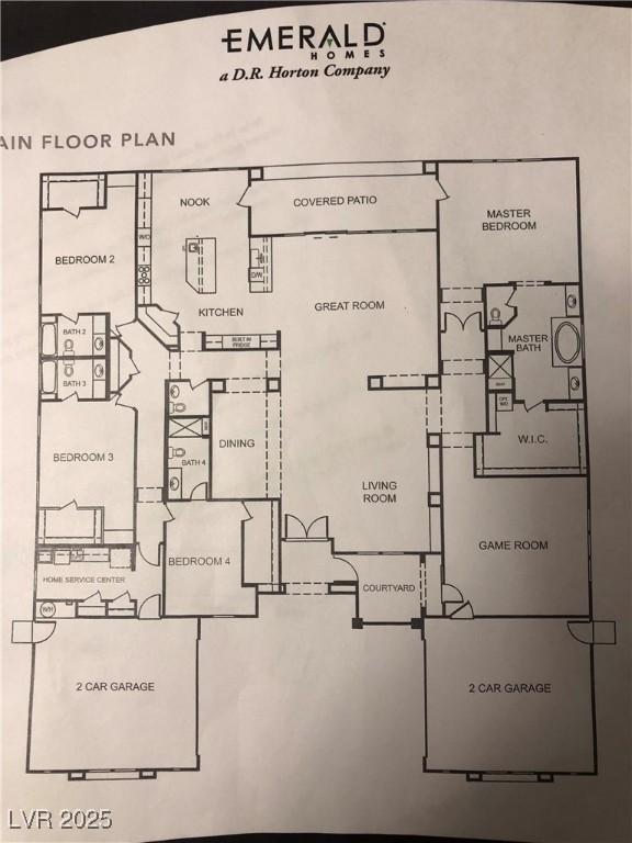 274 Chartan Ave, Las Vegas, NV 89183 - view of room layout