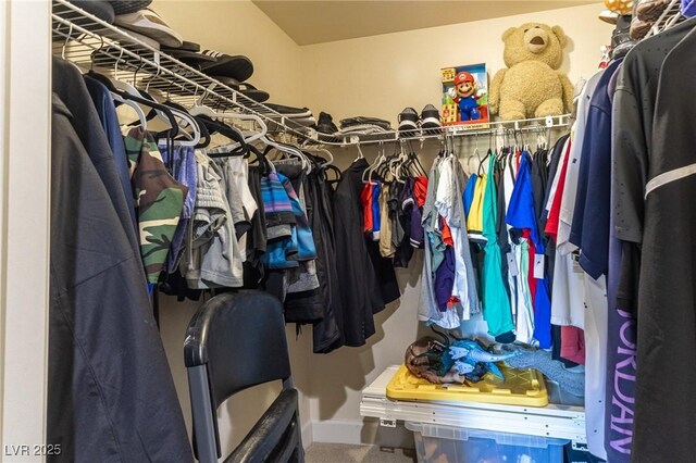 11005 Inverlochy Ct, Las Vegas, NV 89141 - spacious closet with carpet