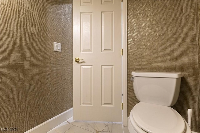 11005 Inverlochy Ct, Las Vegas, NV 89141 - bathroom featuring toilet and baseboards