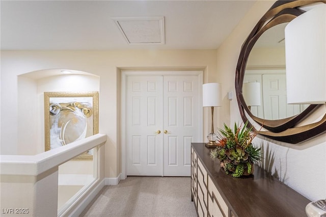 11005 Inverlochy Ct, Las Vegas, NV 89141 - hall featuring light colored carpet