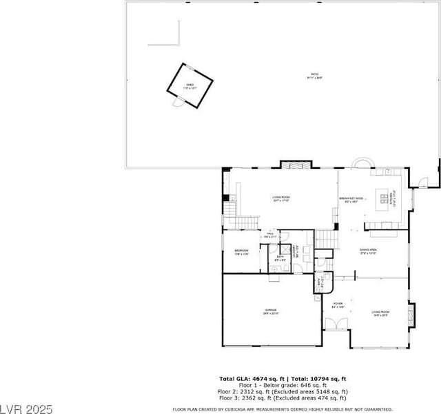 11005 Inverlochy Ct, Las Vegas, NV 89141 - view of floor plan / room layout