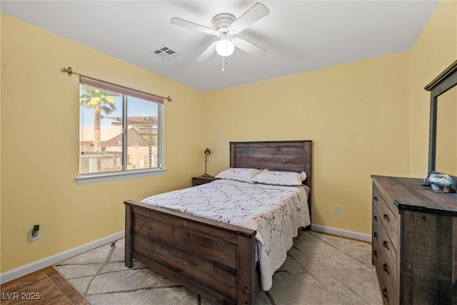 231 Bristle Cone, Pahrump, NV 89048 - bedroom with baseboards and a ceiling fan