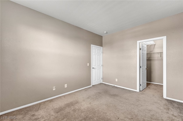 3757 Via Geneva, Henderson, NV 89052 - unfurnished bedroom featuring carpet, a walk in closet, and a closet