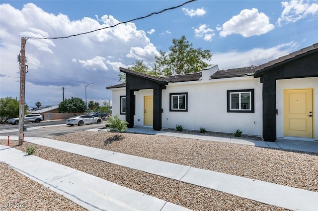 365 N 16th St, Las Vegas, NV 89101 - view of front facade with stucco siding