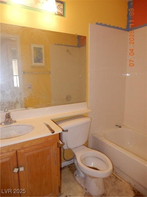 8151 Chambersberg St, Las Vegas, NV 89147 - bathroom featuring vanity and shower / washtub combination