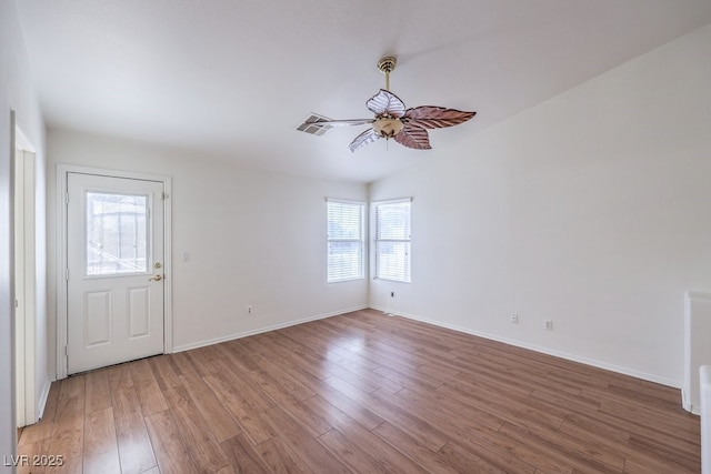 4010 Hemphill St, North Las Vegas, NV 89032 - foyer entrance featuring plenty of natural light and light wood-style flooring