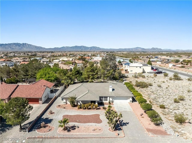 2040 Tucuman Ave, Pahrump, NV 89048 - aerial view of residential area with mountains