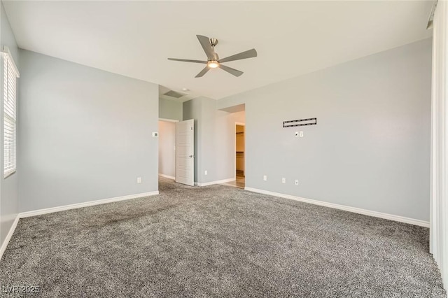 5990 Viscaya Grove St, Las Vegas, NV 89118 - carpeted empty room with ceiling fan and baseboards