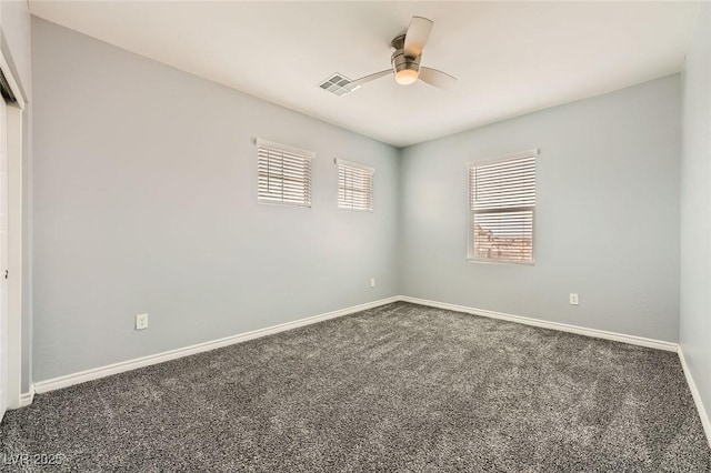 5990 Viscaya Grove St, Las Vegas, NV 89118 - carpeted empty room featuring ceiling fan and baseboards