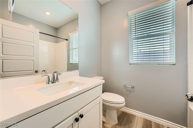 5990 Viscaya Grove St, Las Vegas, NV 89118 - bathroom with wood finished floors and vanity