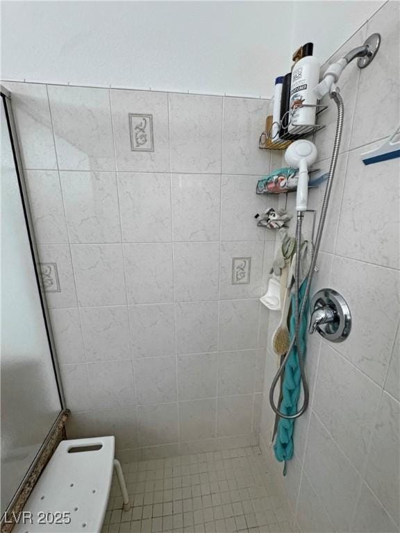 4910 Marywood Ct, Pahrump, NV 89061 - full bathroom featuring a shower stall