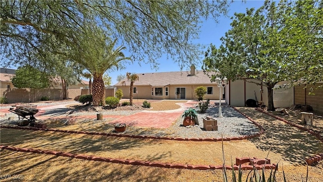 4910 Marywood Ct, Pahrump, NV 89061 - rear view of property featuring stucco siding