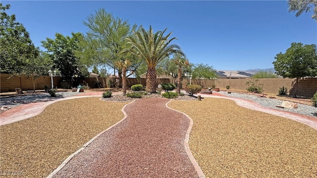 4910 Marywood Ct, Pahrump, NV 89061 - fenced backyard featuring a patio area