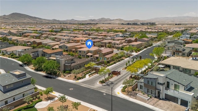 2154 Tortona St, Henderson, NV 89044 - aerial perspective of suburban area with mountains