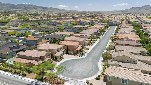2154 Tortona St, Henderson, NV 89044 - aerial view of residential area with a mountain backdrop