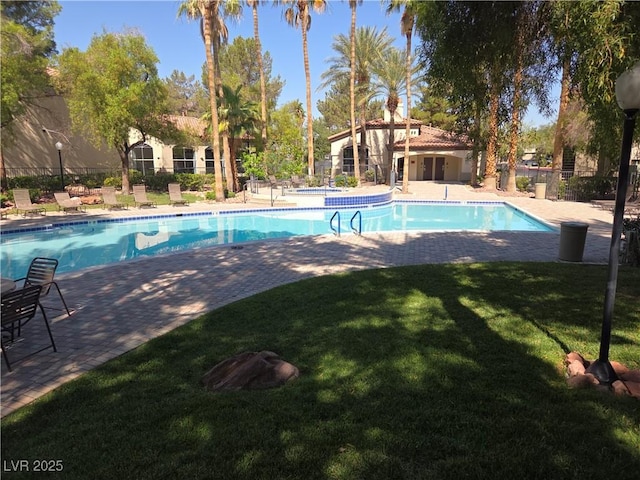 9000 Las Vegas Blvd Unit 2101, Las Vegas, NV 89123 - community pool featuring a patio area