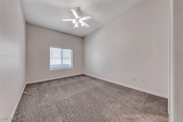 8805 Jeffreys St Unit 1048, Las Vegas, NV 89123 - carpeted spare room with a ceiling fan and baseboards