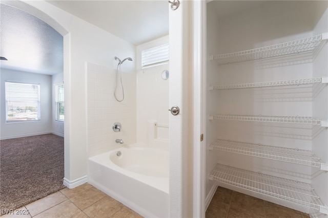 2400 Dutchmans Pipe Ct, Las Vegas, NV 89106 - bathroom with tile patterned flooring and tub / shower combination