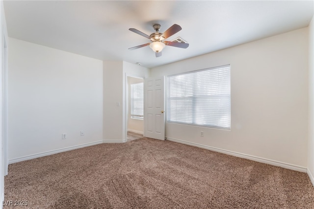 2400 Dutchmans Pipe Ct, Las Vegas, NV 89106 - empty room with carpet floors and a ceiling fan