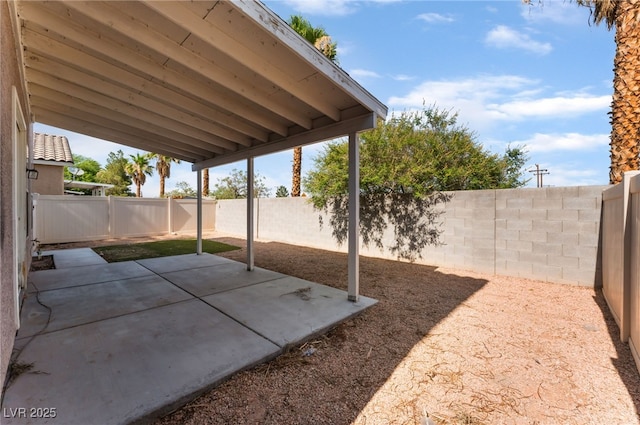 2400 Dutchmans Pipe Ct, Las Vegas, NV 89106 - fenced backyard with a patio area