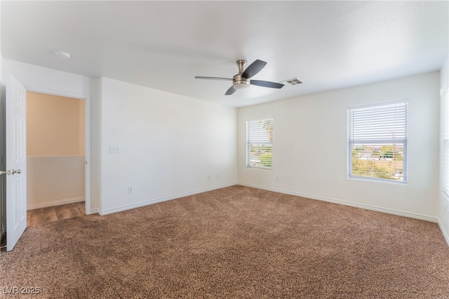 2400 Dutchmans Pipe Ct, Las Vegas, NV 89106 - carpeted spare room with ceiling fan and baseboards