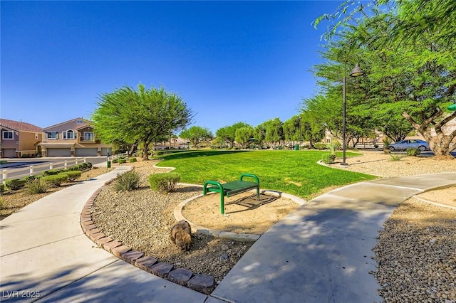 8842 Duncan Barrel Ave Unit 103, Las Vegas, NV 89178 - view of home's community with a lawn