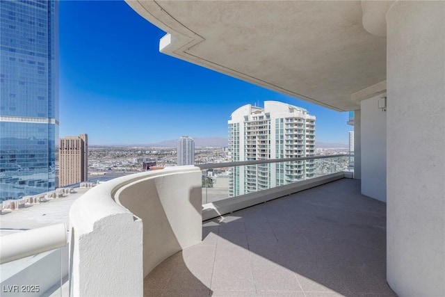 2877 Paradise Rd Unit 3202, Las Vegas, NV 89109 - balcony featuring a city view