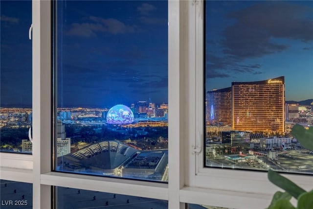 2877 Paradise Rd Unit 3202, Las Vegas, NV 89109 - detailed view of a view of city lights