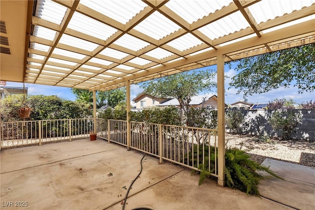 909 Biljac St, Las Vegas, NV 89145 - fenced backyard with a patio area and a pergola