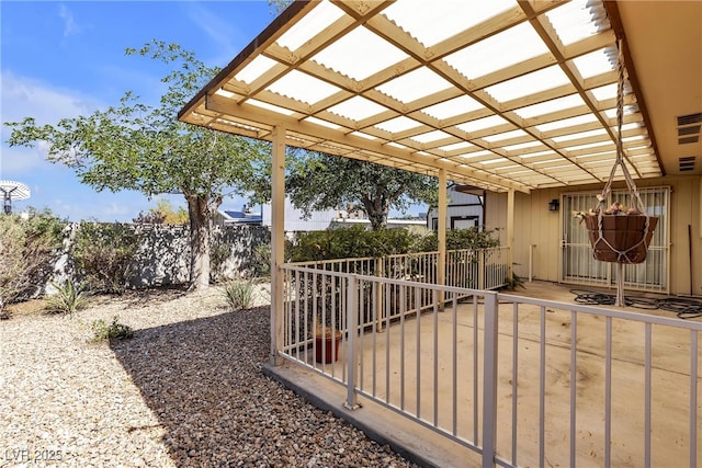 909 Biljac St, Las Vegas, NV 89145 - view of patio / terrace featuring a pergola