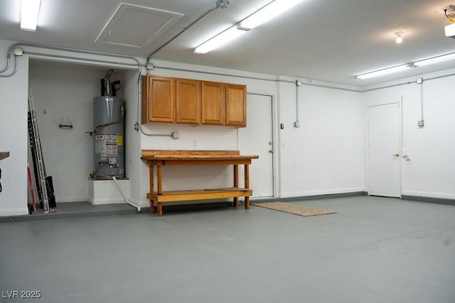 904 Swift Bear St, Henderson, NV 89002 - garage featuring gas water heater and baseboards