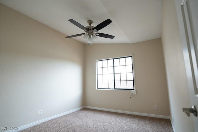 904 Swift Bear St, Henderson, NV 89002 - unfurnished room featuring carpet flooring, ceiling fan, and lofted ceiling
