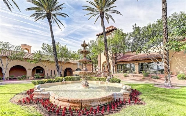 1900 Bellview St, Las Vegas, NV 89134 - surrounding community featuring a lawn