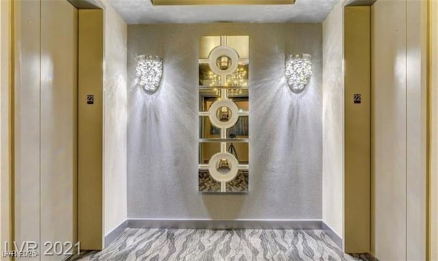 4525 Dean Martin Dr Unit 2203, Las Vegas, NV 89103 - detailed view of baseboards and elevator