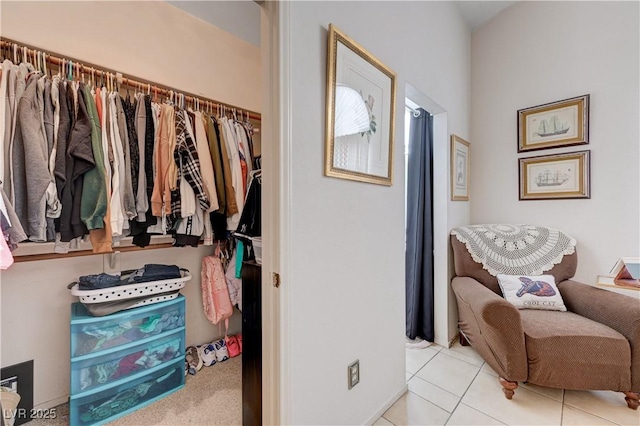 6009 Flowering Plum Ave, Las Vegas, NV 89142 - corridor with light tile patterned floors