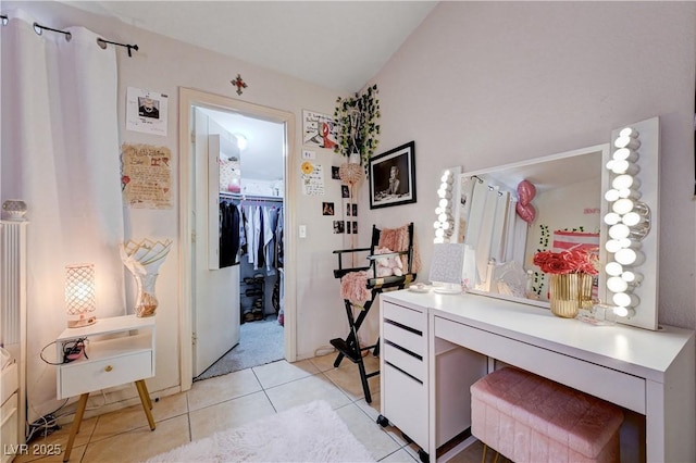 6009 Flowering Plum Ave, Las Vegas, NV 89142 - home office with light tile patterned floors