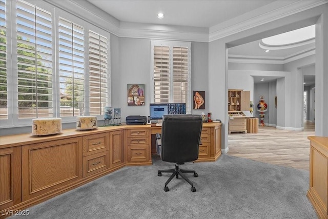 108 Valiente St, Las Vegas, NV 89144 - office space featuring crown molding and light colored carpet
