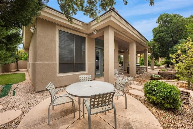 108 Valiente St, Las Vegas, NV 89144 - view of patio / terrace with outdoor dining area