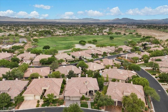 108 Valiente St, Las Vegas, NV 89144 - view of property location featuring a mountainous background, nearby suburban area, and a local golf course