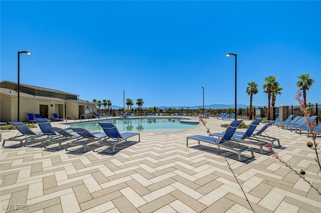 5617 Craftsman Ave, Las Vegas, NV 89122 - community pool with a patio