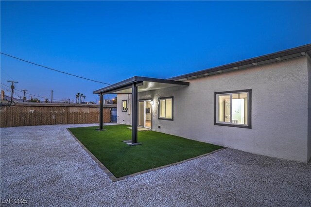 5200 Blanton Dr, Las Vegas, NV 89122 - view of yard featuring a patio