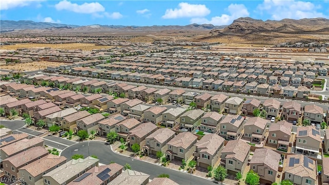 9947 Tucket Point Ct, Las Vegas, NV 89178 - aerial view of property's location featuring mountains and nearby suburban area