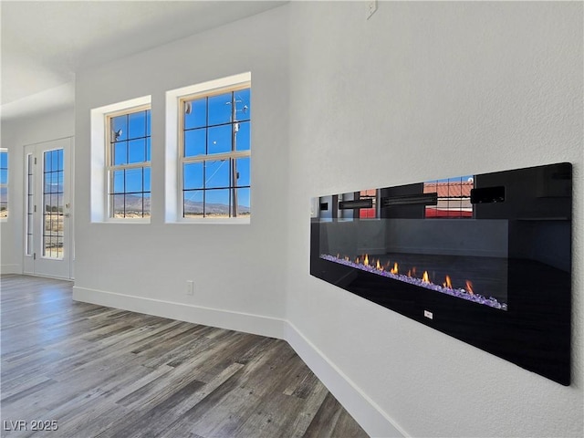 3326 Mount Charleston Dr, Pahrump, NV 89048 - unfurnished room featuring wood finished floors and baseboards