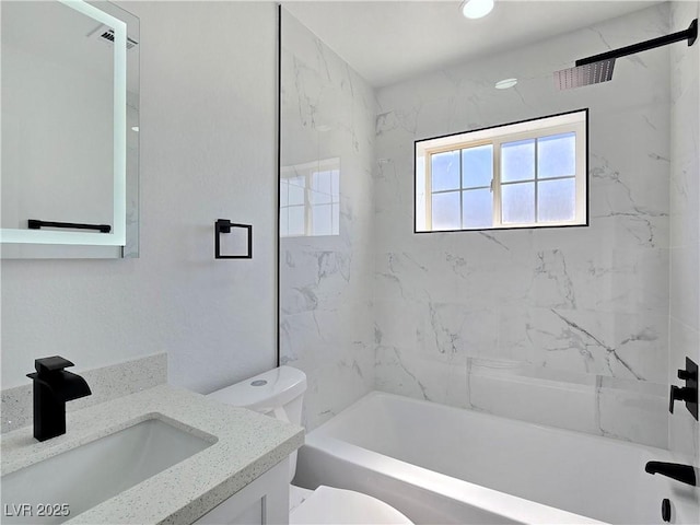 3326 Mount Charleston Dr, Pahrump, NV 89048 - bathroom with vanity and washtub / shower combination