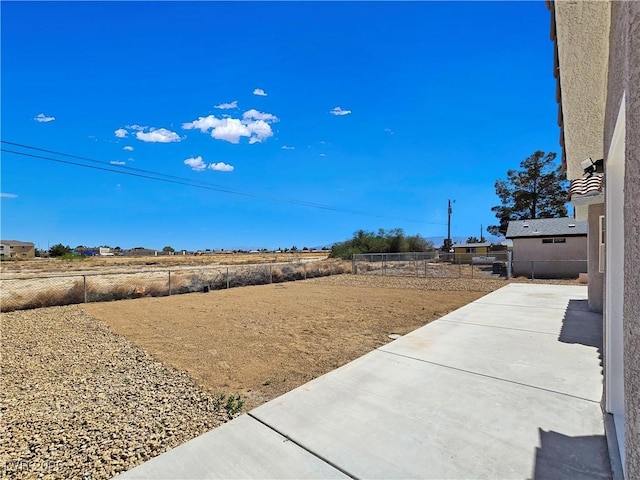 3326 Mount Charleston Dr, Pahrump, NV 89048 - fenced backyard featuring a patio