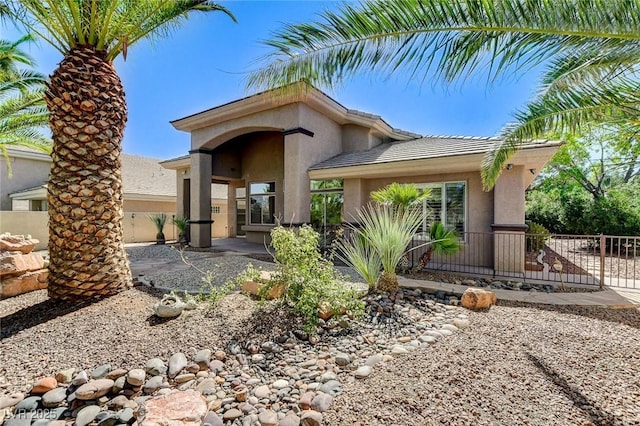 536 Pima Canyon Ct, Las Vegas, NV 89144 - view of front facade featuring stucco siding